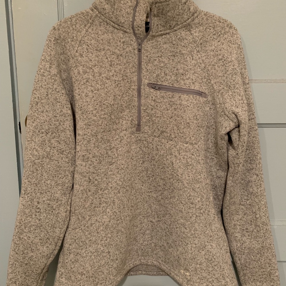 Underarmour heather gray zip up pullover - Picture 4 of 4